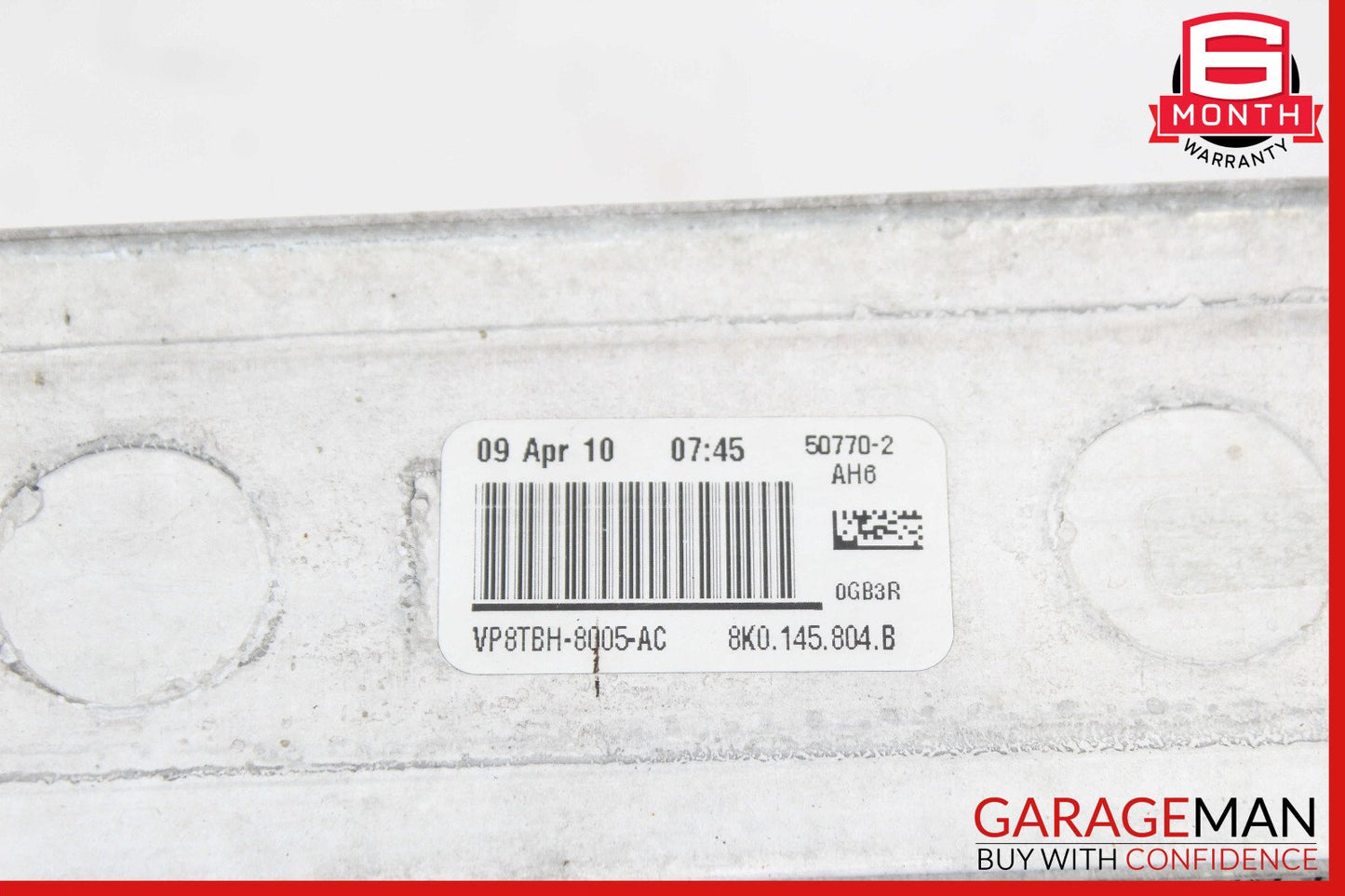 10-12 Audi S5 3.0L Lower Center Supercharger Radiator OEM