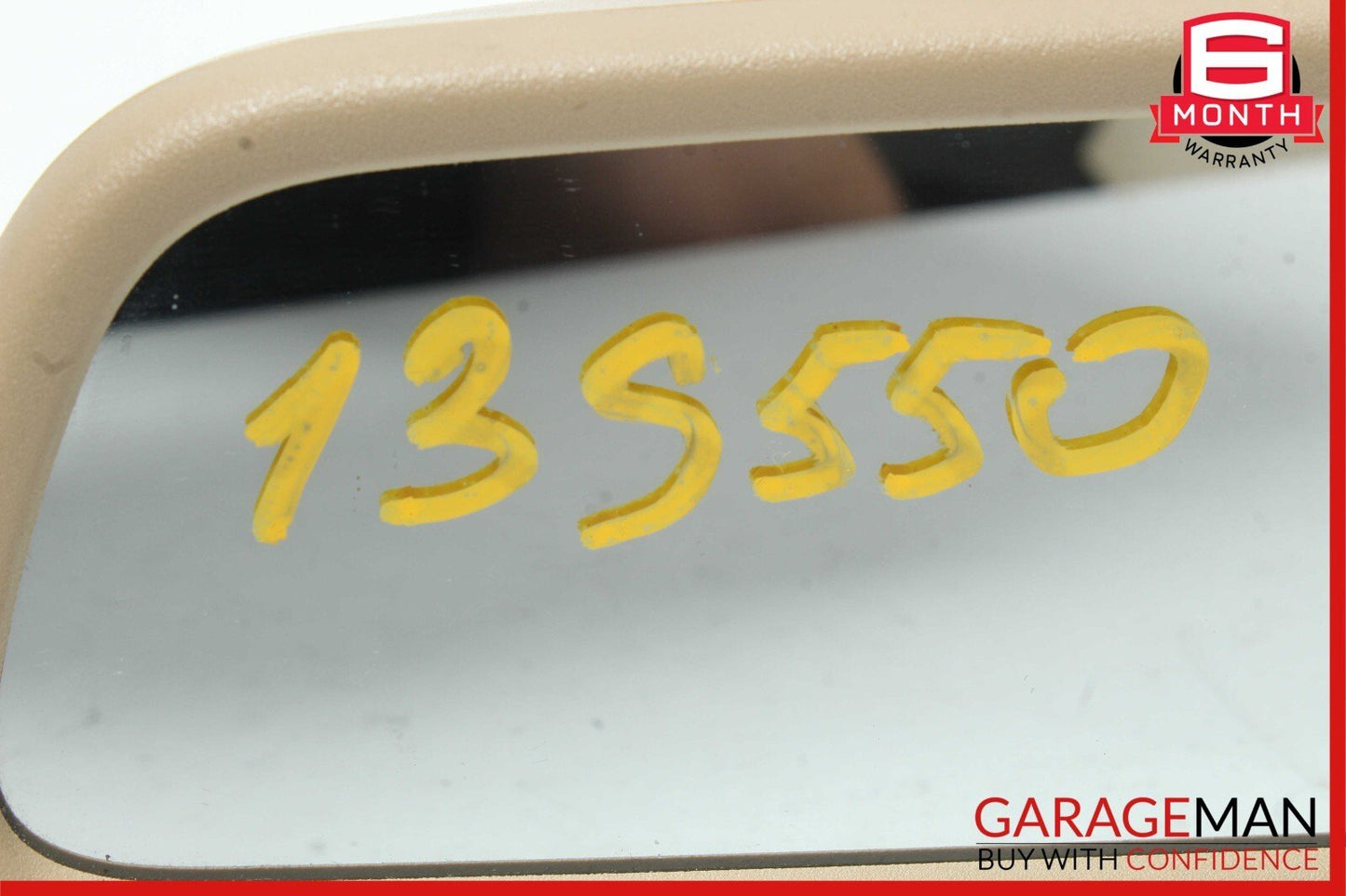 10-13 Mercedes S400 S550 CL550 Front Top Upper Interior Rear View Mirror Brown