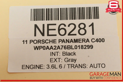 10-16 Porsche Panamera 970 Front Upper Overhead Dome Light Lamp 7PP959551DL OEM