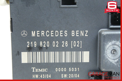 06-11 Mercedes W219 CLS63 AMG Rear Left Side Door Control Module Unit OEM