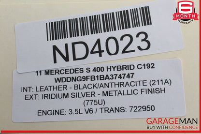 10-13 Mercedes W221 S400 Hybrid Park Assist Parktronic Sensor Module Control OEM