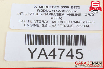 07-14 Mercedes-Benz S550 W221 Front Left Dash AC A/C Air Vent 2218300154 Genuine