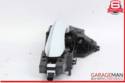 08-18 Audi Q5 A4 S4 A5 Rear Left Driver Side Exterior Door Handle White OEM
