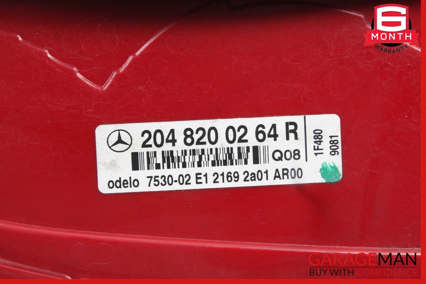 08-11 Mercedes W204 C300 C250 C350 Sedan Rear Right Taillight Tail Light Lamp