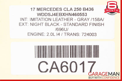 14-18 Mercedes W117 CLA250 Rear Left Driver Side Lower Control Arm OEM