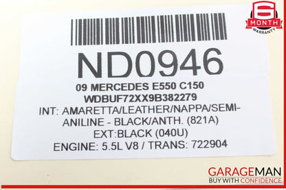 09-13 Mercedes W211 E550 Sirius Satellite Radio Receiver 1718701589 OEM