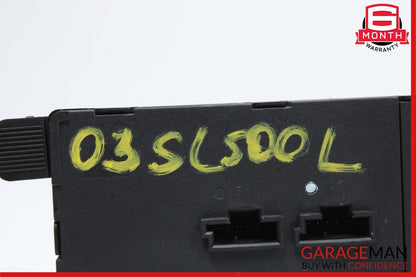 03-12 Mercedes R230 SL500 SL550 SL600 Front Left Side Door Control Module Unit