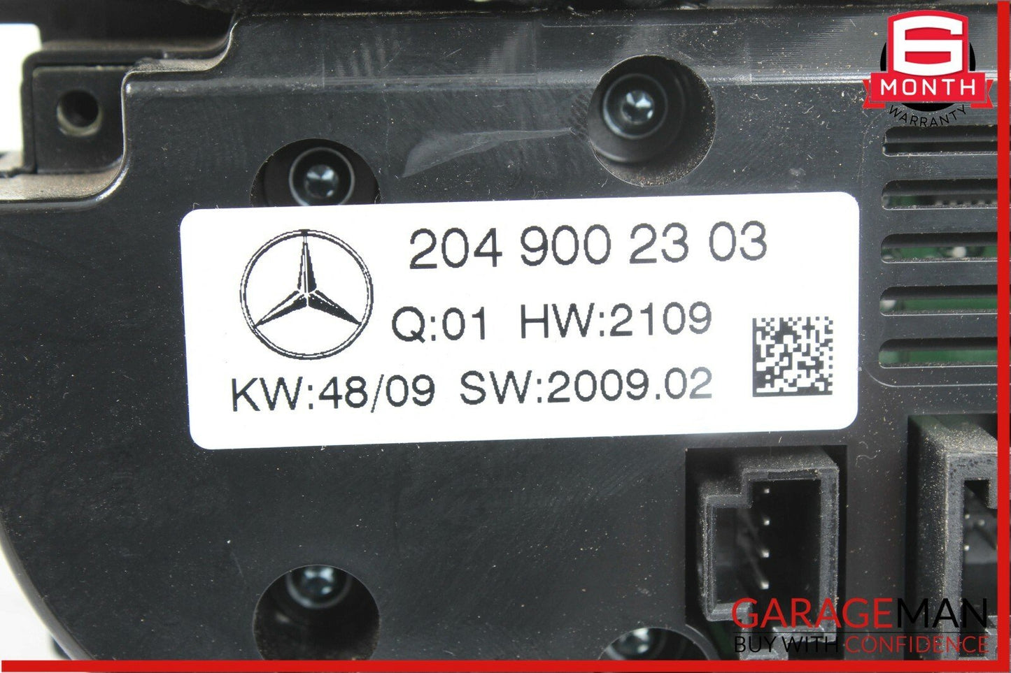08-11 Mercedes W204 C250 C350 C300 AC A/C Heater Climate Control 2048305990 OEM