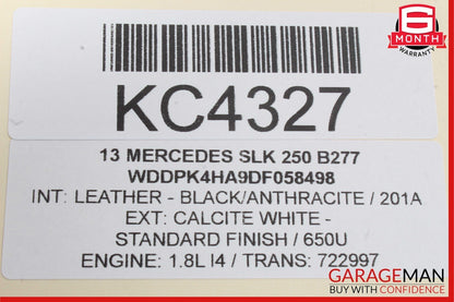 08-20 Mercedes R172 SLK250 C350 Headlight Fog Light Switch Control Module OEM