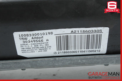 03-09 Mercedes W211 E500 E550 E320 Glove Box Right Passenger Airbag Air Bag OEM