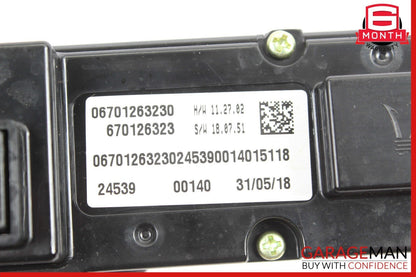 17-22 Maserati Ghibli M157 Dash Climate Temperature Control Panel Assembly OEM