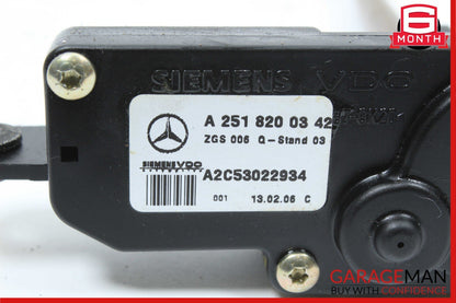 06-12 Mercedes R350 ML450 GL450 Rear Left Side Quarter Window Regulator Motor