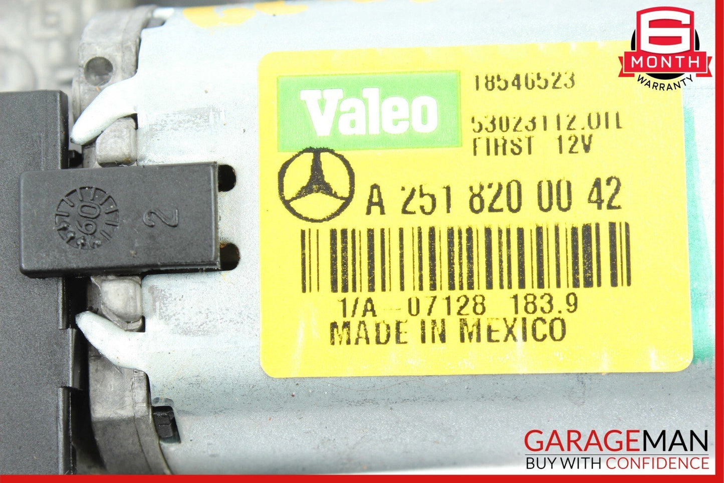 06-13 Mercedes X164 GL450 ML500 R350 Rear Glass Windshield Wiper Motor Unit OEM