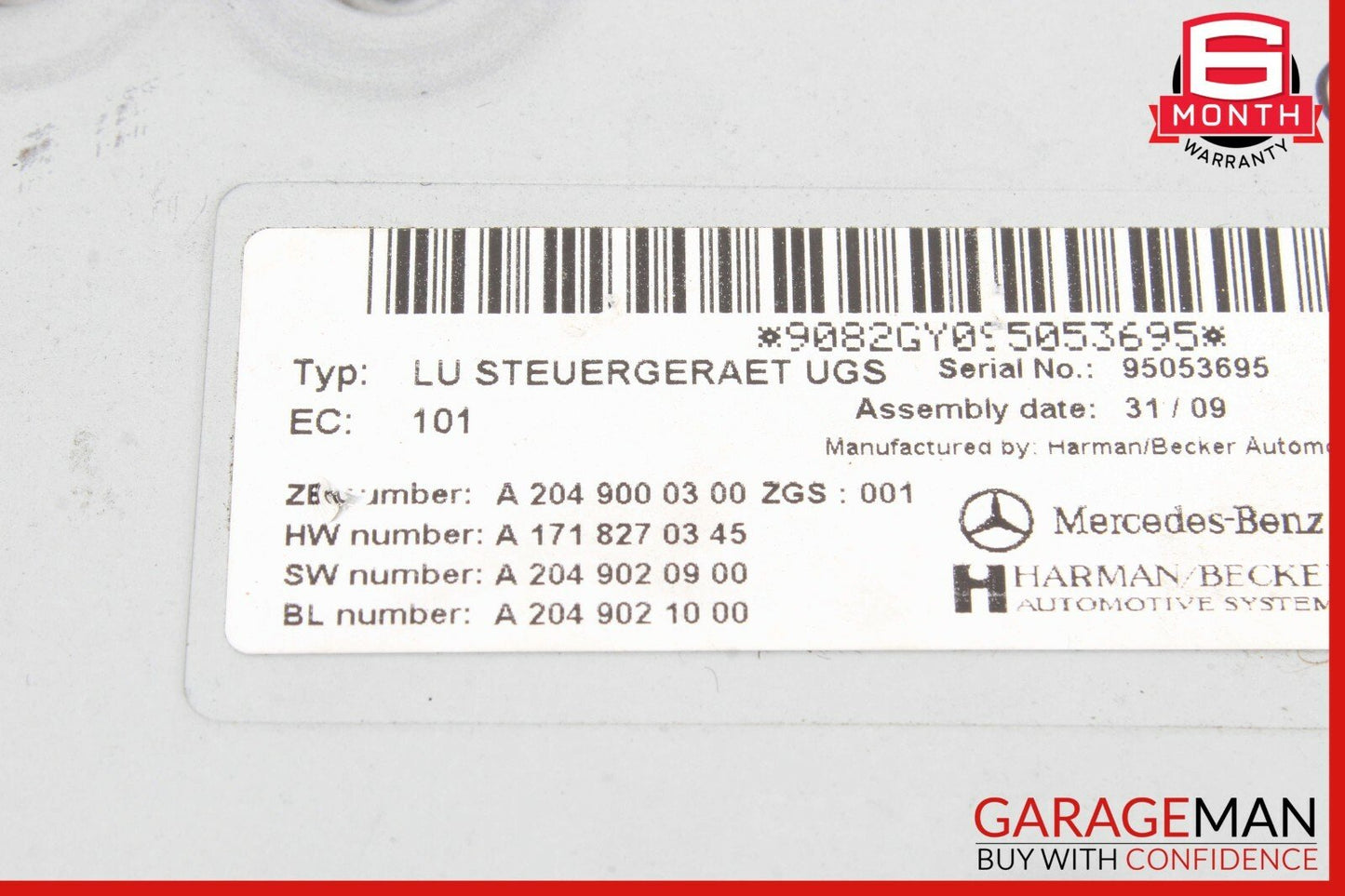 10-13 Mercedes W251 R350 C300 Communication Interface Ipod Control Module Unit