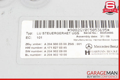 10-13 Mercedes W251 R350 C300 Communication Interface Ipod Control Module Unit