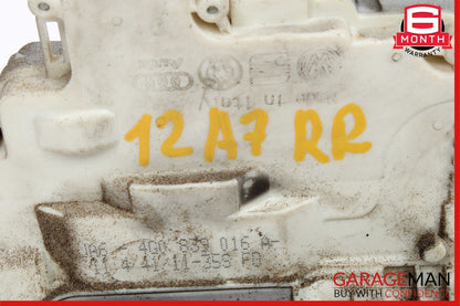 12-18 Audi A7 Rear Right Passenger Side Door Lock Latch Actuator OEM