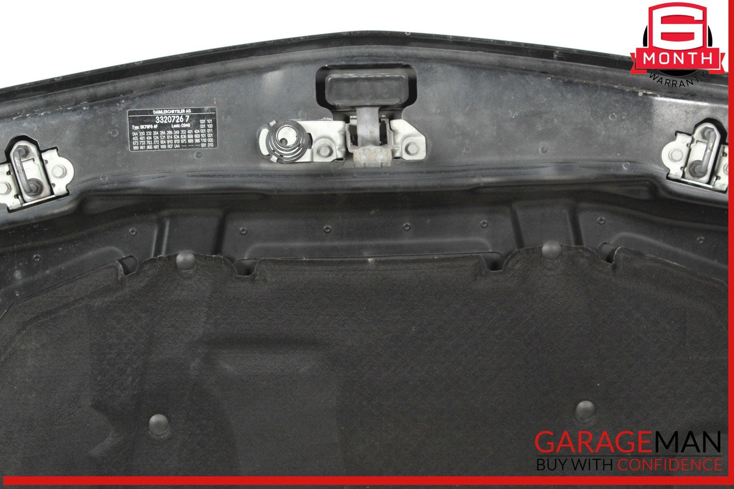 03-08 Mercedes R230 SL550 Front Hood Bonnet Cover Panel Assembly OEM
