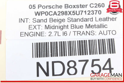 05-12 Porsche Boxter 987 Rear Left or Right Side Lower Control Arm 99634134108