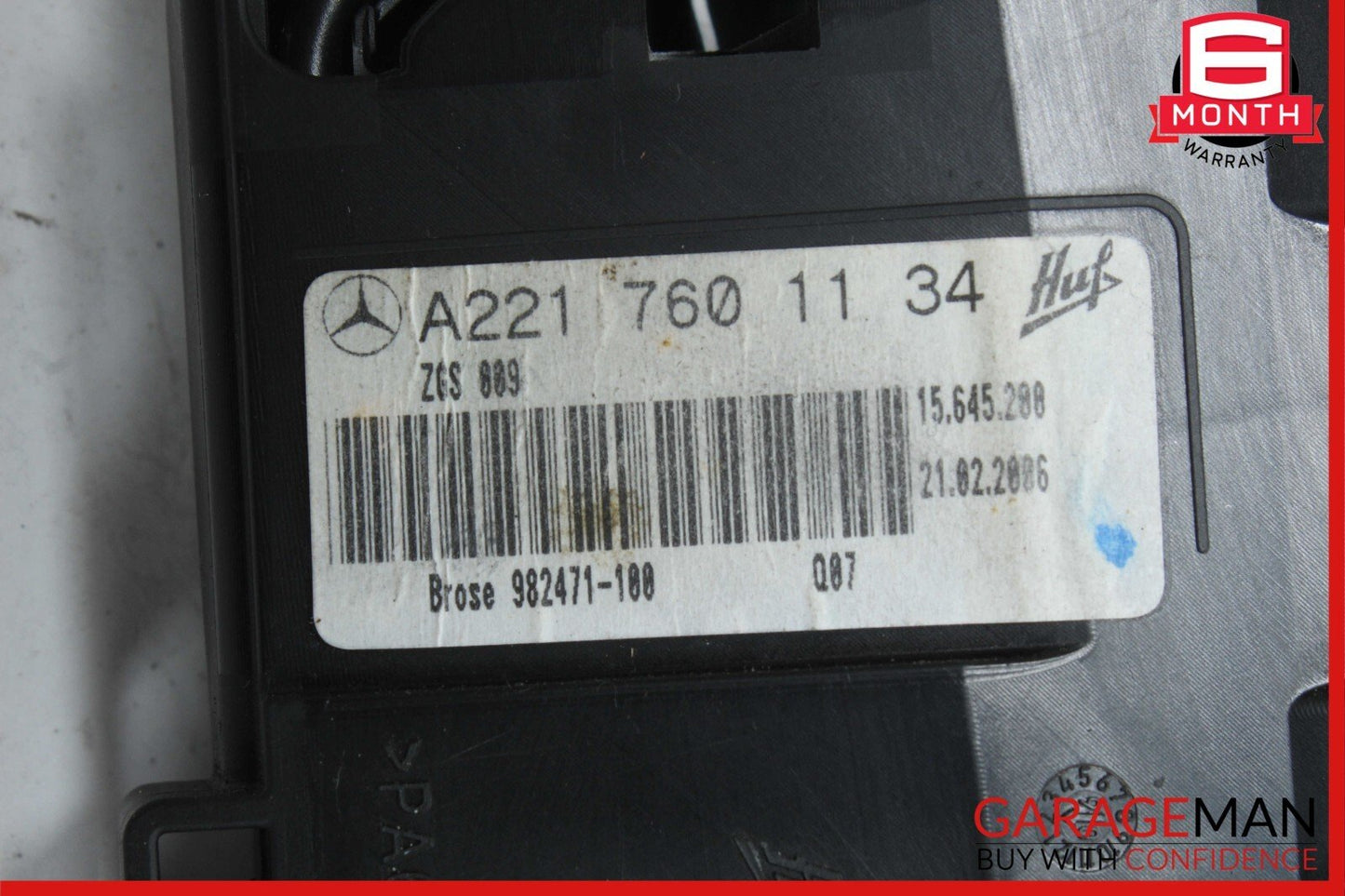 07-13 Mercedes W221 S550 S63 AMG Front Left Side Exterior Door Handle OEM