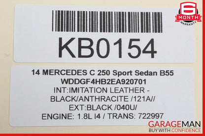 08-18 Mercedes W204 C250 CLS550 C300 Rear Right Side Door Control Module OEM