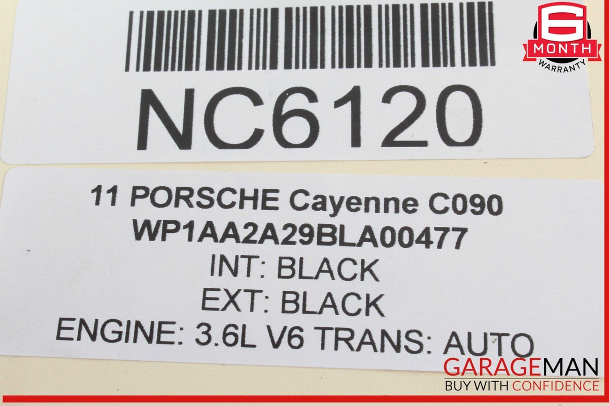11-18 Porsche Cayenne 958 Rear Right or Left Side Door Window Regulator Motor