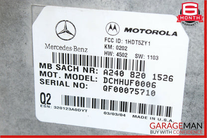 00-06 Mercedes W211 E55 OEM Voice Command Control Module OEM