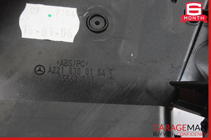07-14 Mercedes W221 S550 CL550 Front Left Dash AC A/C Air Vent Grille Trim Cover
