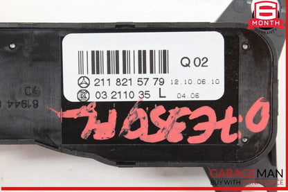03-11 Mercedes W211 E350 CLS500 Door Mirror Control Switch 2118215779 OEM