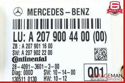 10-17 Mercedes W207 E350 E550 Coupe Rear Window Regulator Control Module OEM