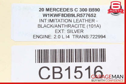 15-20 Mercedes W205 C300 Rear Left Suspension Upper Control Arm OEM