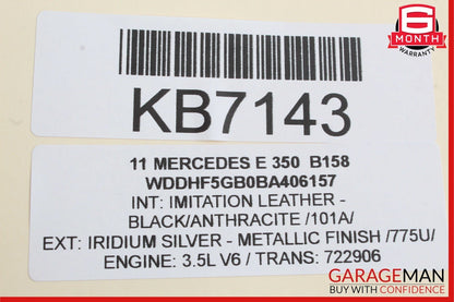 08-18 Mercedes-Benz E350 W212 Rear Left Door Control Module 2129003906 Genuine