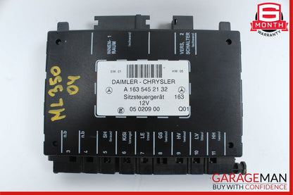98-05 Mercedes W163 ML350 ML320 Seat Control Module Front Left Or Right OEM