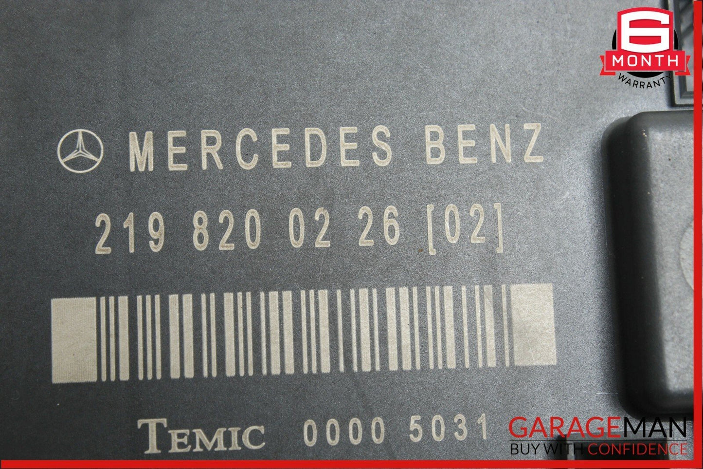 06-11 Mercedes W219 CLS550 Rear Left Driver Side Door Control Module Unit OEM