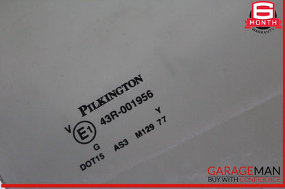 11-24 Mitsubishi Outlander Sport Rear Right Door Window Glass OEM