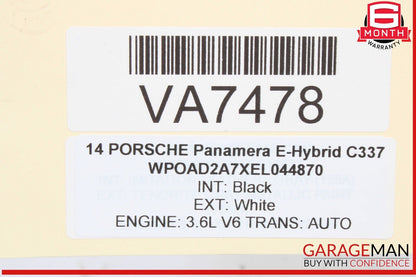 12-16 Porsche Panamera 970 E-Hybrid Air Suspension Compressor Pump OEM