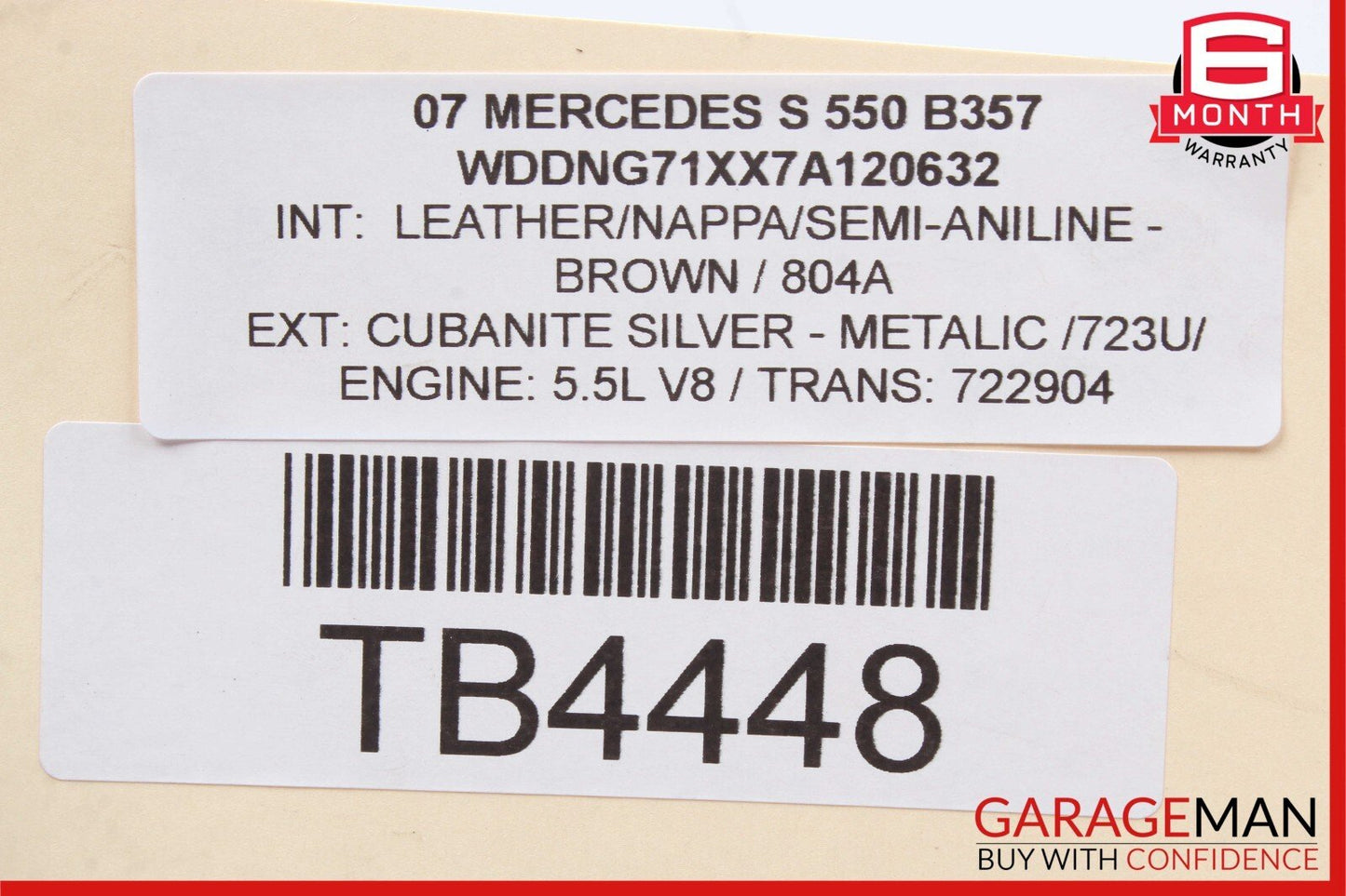 07-14 Mercedes S550 S600 CL600 Front Right RWD Wheel Spindle Knuckle Hub Bearing