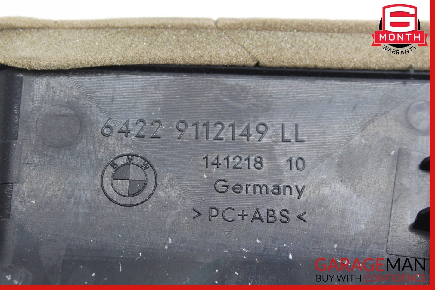 09-15 BMW 750i 750Li F02 Front Left Side Dashboard AC A/C Air Vent Grille Trim