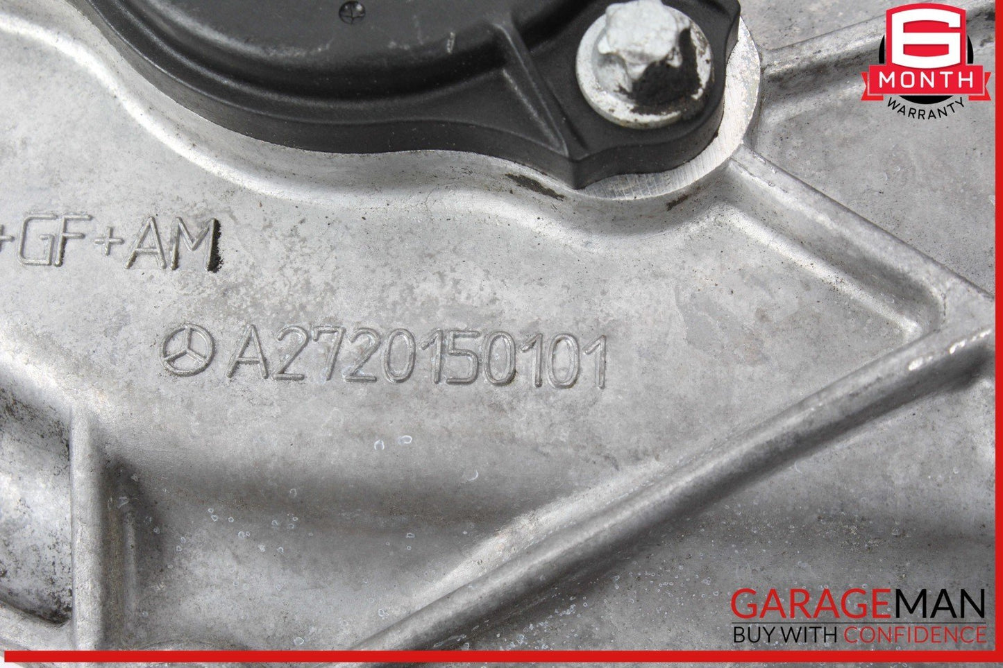 05-13 Mercedes W164 ML350 4MATIC Front Right Engine Timing Chain Cover Plate OEM
