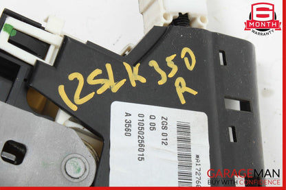 12-20 Mercedes R172 SLK250 SLK350 Front Right Door Lock Latch Actuator OEM