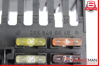 98-03 Mercedes CLK55 AMG E430 C280 Left Fuse Relay Junction Box Module Assembly