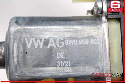 18-24 Audi S5 A5 Front Left Driver Side Window Regulator Motor 8W0959802 OEM
