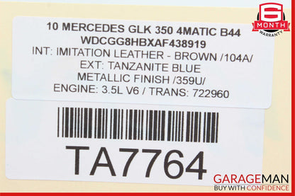 06-09 Mercedes W209 CLK350 ABS Anti Lock Brake Pump ESP Control Module OEM