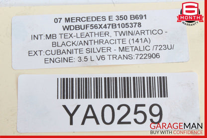 07-11 Mercedes W211 E350 ABS Hydraulic Anti Lock Brake Pump Control Module Unit