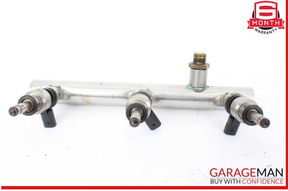 09-16 Audi S4 Right Passenger Side Fuel Injection Rail Line w/ Injectors OEM