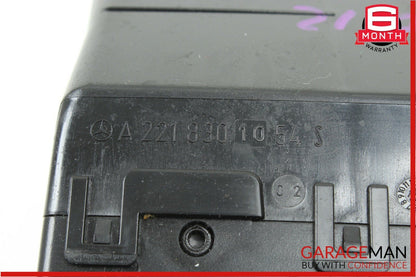07-14 Mercedes W216 CL550 S550 Rear Center Console AC A/C Air Heater Trim Vent