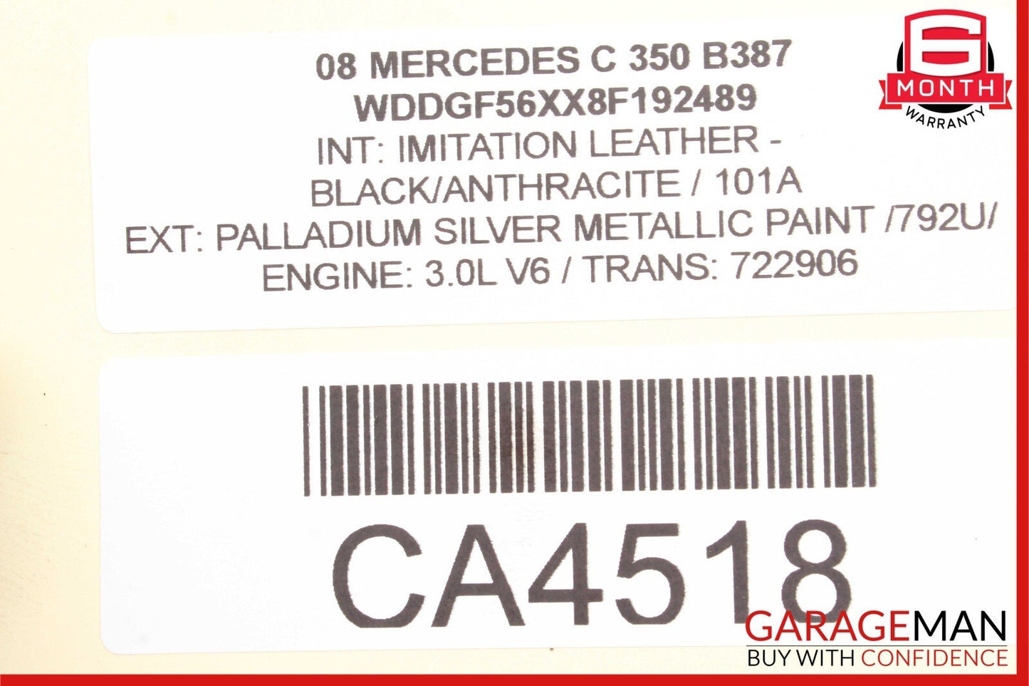 08-15 Mercedes W204 C350 E350 Front Right Spindle Knuckle Hub Bearing RWD OEM