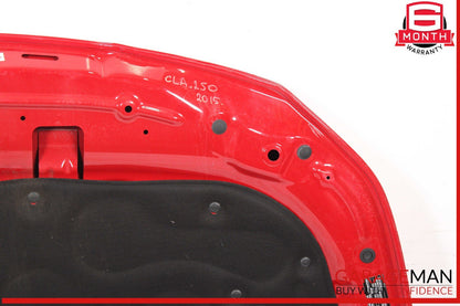 14-18 Mercedes W117 CLA250 Front Hood Bonnet Cover Panel OEM
