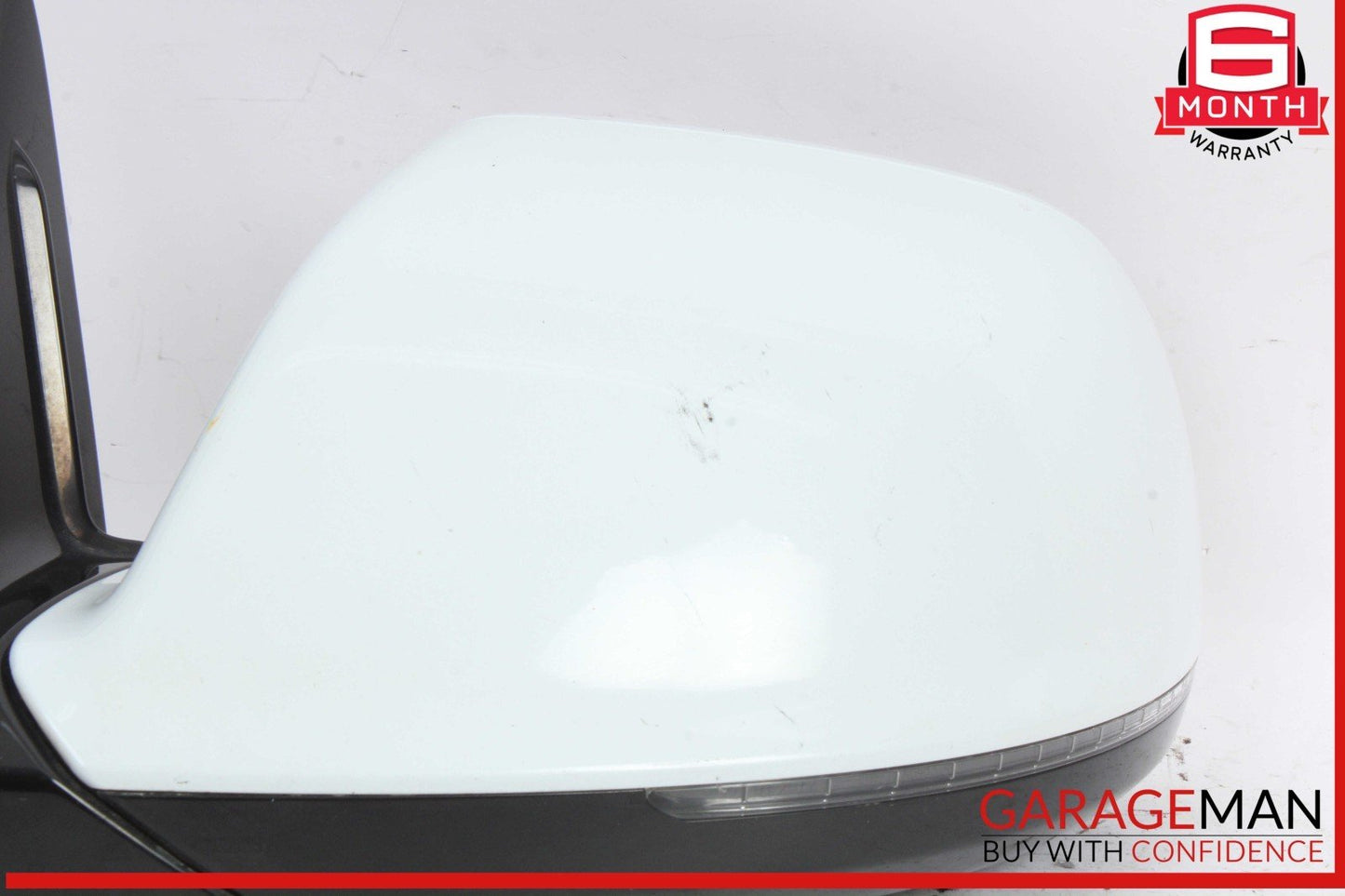 13-17 Audi Q5 SQ5 Front Left Driver Side Door Rear View Mirror White OEM