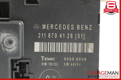 07-09 Mercedes W211 E350 E550 Rear Right Passenger Side Door Control Module OEM