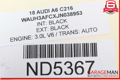 16-18 Audi A6 A7 Headlight Head Light Lamp Range Computer Control Module Unit